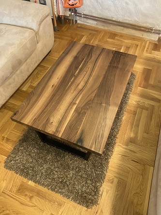 klub-sto-puno-drvo-pareni-orah 002. Klub sto - pareni orah - Slika 1